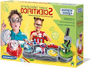 Clementoni- Super Laboratorio scientifico, Multicolore, 13998