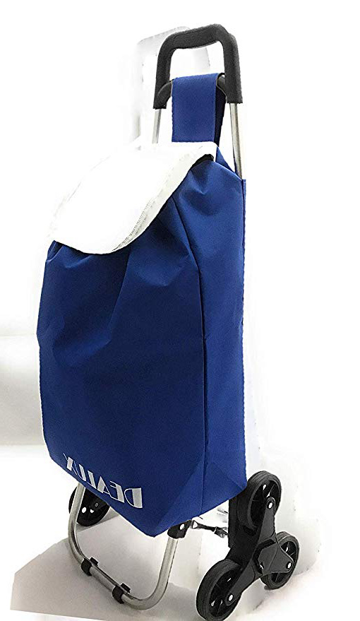 dealux Carrello Shoppy 2.0 Tris Blu Ruote