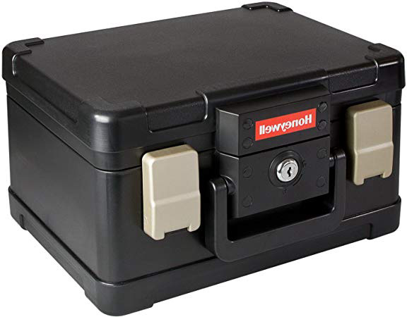 HMF – Contenitore per documenti, ignifugo e resistente all'acqua, DIN A5