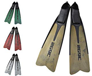 SEAC Talent Camo, Pinne per Pesca Subacquea e Immersioni Unisex Adulto