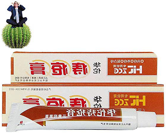 Hua Tuo Emorroidi Pomata,Natural Herbal Materials Potente Emorroidi Crema Crema Anale per Emorroidi Interne Mucca Ragade Anale Esterna, 25g