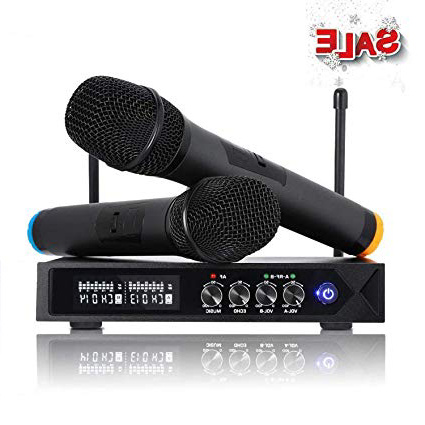 
                
                    
                    
                

                
                    
                    
                        ROXTAK S9-UHF - Microfono senza fili Bluetooth 4.1, professionale, portatile, con 2 microfoni karaoke per karaoke, festa, conferenza, spettacolo, bar, riunione, studio
                    
                

                
                    
                    
                
            