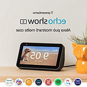 Echo Show 5 – Schermo compatto e intelligente con Alexa, Nero