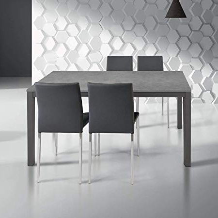 
                
                    
                    
                

                
                    
                    
                        Milani Home s.r.l.s. Tavolo da Pranzo Moderno di Design ALLUNGABILE Cm 80 X 140/200 Rovere Grigio per Sala da Pranzo Cucina Ristorante
                    
                

                
                    
                    
                
            