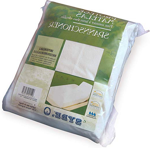 Coprimaterasso Impermeabile Antony – Bianco – 2 x 100 x 200 Speciale Letti articolati – TR – Grand Bonnet 30 cm