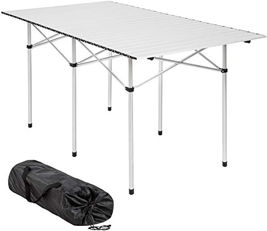 TecTake Tavolo Camper Campeggio Picnic - Modelli Differenti - (Tipo4 (401170) / 140x70x70cm)
