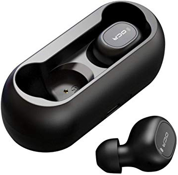 Cuffie Bluetooth, HOMSCAM Auricolari Bluetooth Senza Fili TWS Auricolari Wireless 5.0 Sportivi in Ear con Custodia da Ricarica Microfono Leggeri Stereo per Samsung iPhone Xiaomi Huawei Sony Oneplus