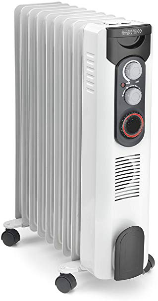 Olimpia Splendid 99617 Caldorad 9 TT Radiatore ad Olio con Timer, 2000 e 400 Fan W, Bianco