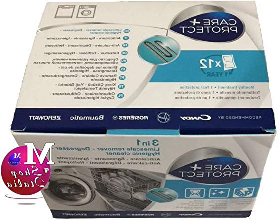 CANDY ANTICALCARE DISINCROSTANTE IGIENIZZANTE LAVATRICE CARE PROTECT 12 buste