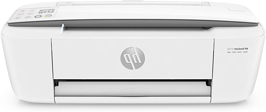 HP 3750 DeskJet Stampante Multifunzione a Getto di Inchiostro, Stampa, Scannerizza, Fotocopia, Wi-Fi, Wi-Fi Direct, 2 Mesi di Instant Ink Inclusi, Grigio Perla