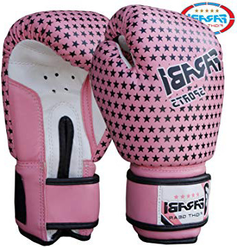 Bambini, guanti da sparring MMA muay thai, Junior-Guanti da kickboxing poinçonnage dei mezzi guanti formazione di di-4 per Farabi once