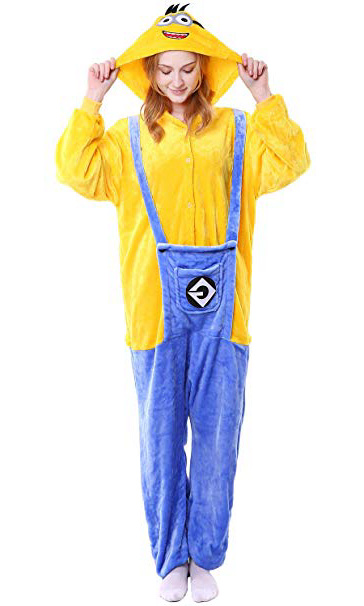 YAOMEI Adulto Unisex Kigurumi Pigiama Onesie, Donna Uomo Anime Cosplay Halloween Natale Party Costume Attrezzatura Sleepwear