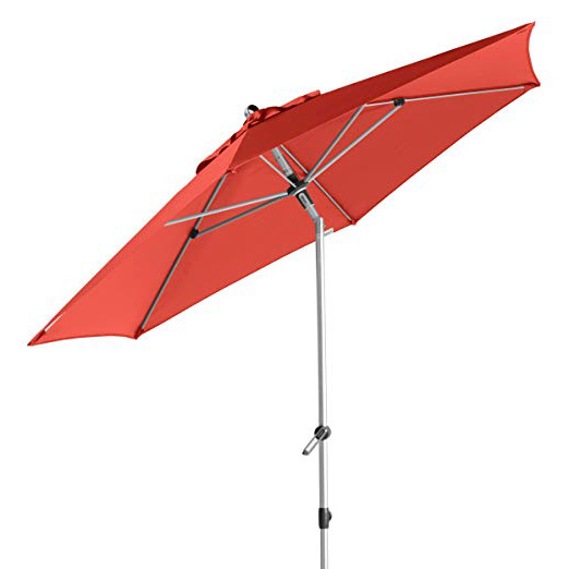 Doppler Expert Auto Tilt 280 - Ombrellone Pieghevole per Balcone o terrazza - Idrorepellente alla Pioggia - ca. 280 cm - Terra