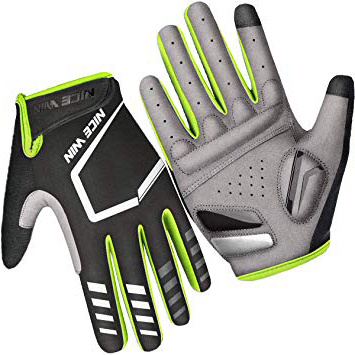 LOHOTEK Guanti da Ciclismo Moto da Mountain Montagna Imbottito da Strada per Bicicletta da Uomo Donna Antiscivolo Touch Screen