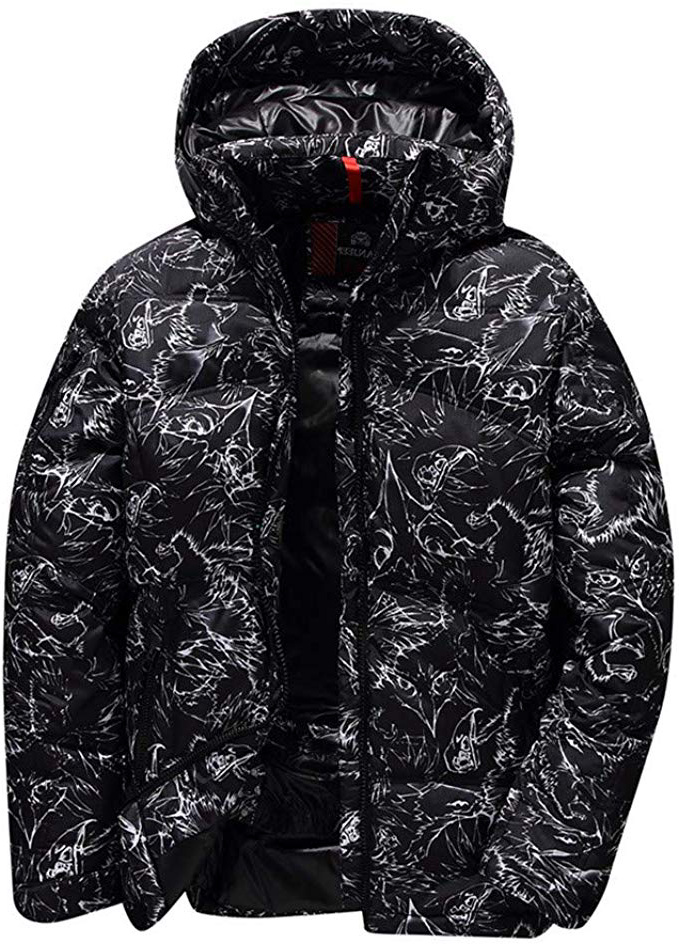 Giacchetto Bomber da Uomo Giacca da Aviatore Cappotto Ragazzo Invernale Caldo Imbottito Giacca Uomini Inverno Elegante Parka Impermeabile Giubbini Giubbotto Invernali Cappotti