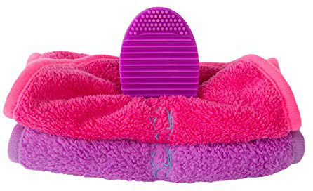 Panno Struccante Viso Microfibra (Doppio Pacco), Rimuovi Trucco Naturale e Facile, Pulizia Viso Senza Prodotti Chimici Salviette Rimuovi Make-Up per una Pelle Pulita Fresca, Idea Regalo