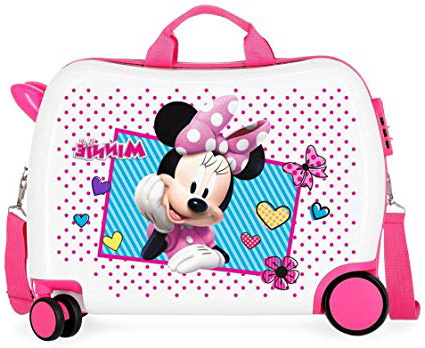 Disney Joy Valigia per bambini 50 centimeters 34 Multicolore (Multicolor)