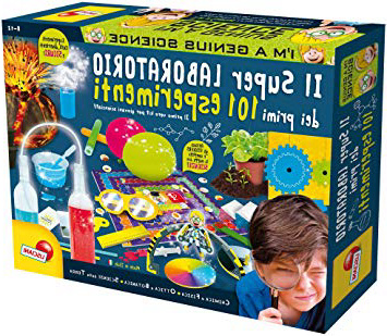Lisciani Giochi - Super Laboratorio dei Primi 101 Esperimenti, Multicolore, 69330, 8 - 12 anni