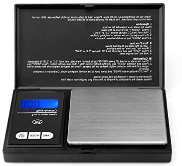 Bilancia Digitale - Bilancia Elettronica Mini Portatile Bilancia 200g x 0.01g, Digital Pro Pocket Bilancia con Display LCD Retroilluminato