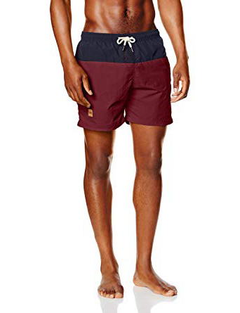 Urban Classics Block Swim Shorts Pantaloncini da Bagno Uomo
