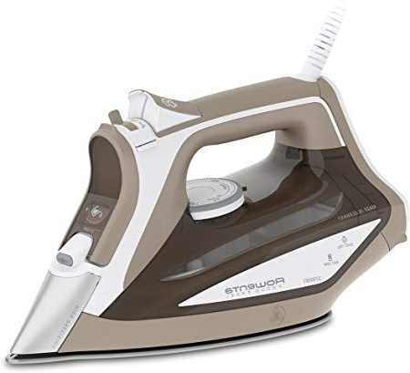 Rowenta DW5225 Focus Excel Ferro da Stiro a Vapore, Potenza 2700 W, Capacità serbatoio: 0,3 litri, Beige/Bianco
