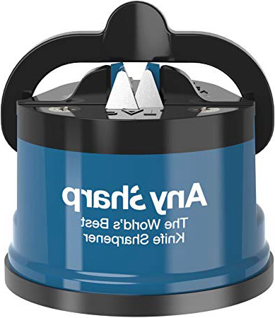 Anysharp Affilacoltelli Con Ventosa, Blu