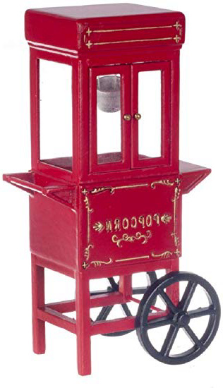Miniatura Per Casa Delle Bambole Fairground Circo Popcorn Macchina Di Produzione