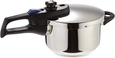 ELO 99389 - Pentola a pressione Praktika XS, 2,7 litri, acciaio inossidabile, senza_rivestimento