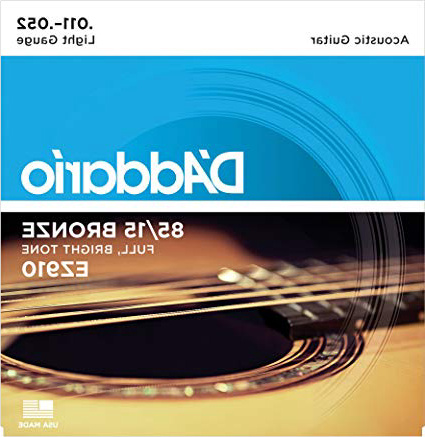 d'Addario EZ910 Set Corde Acustica Ez Great American, Bronzo