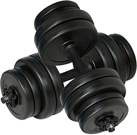 FESTNIGHT Set manubri con Pesi intercambiabili 30 kg