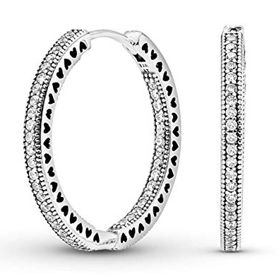 Pandora Orecchini a Cerchio Donna argento - 296319CZ