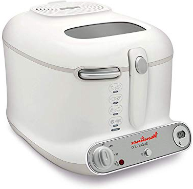 Moulinex AM302130 Super Uno Friggitrice con Filtro Anti-Odore, Fino a 190°, Capacità fino a 1.5 Kg