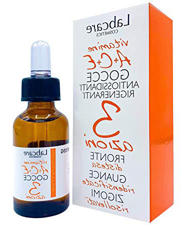 GOCCE ANTI-AGE Vitamine A+C+E Un innovativo cosmetico per fronte, guance, zigomi, un mix di vitamine ed estratti naturali che in perfetta sinergia regalano alla pelle del viso un rinnovato splendore.