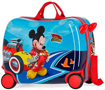 Disney Lets Roll Mickey Valigia per bambini 50 centimeters 39 Multicolore (Multicolor)