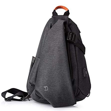 HAWEE Casual Zaino Monospalla da Uomo Sport Borsa da Petto Antifurto Borsa a tracolla Crossbody Spalla Daypack per Studio di Lavoro Viaggi Badminton Escursionismo Sportivo All'aperto