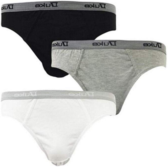 Duke London - Slip in Cotone - Taglie Forti - Uomo - 3 Paia
