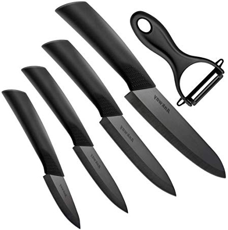 
                
                    
                    
                

                
                    
                    
                        Ankway Set Coltelli Ceramica Nero [Versione Aggiornata], Coltelli da Cucina con Guaina Protettiva per Carne Verdura Frutta Pane-antiruggine e antimacchia, Confezionato in Scatola Superiore, Set di 5
                    
                

                
                    
                    
                
            
