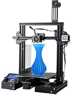 Creality 3D Ender-3 Pro Stampante 3D con Aggiornamento Cmagnet Costruisci Piastra di Superficie e Alimentatore Certificato UL 8.6"x 8.6" x 9.8"