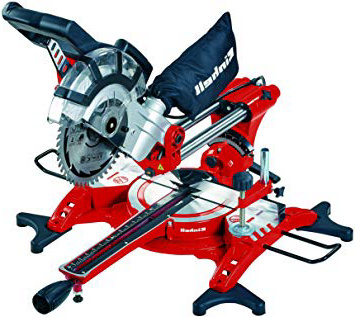 Einhell TC-SM 2131 Troncatrice Radiale, Rosso, 1800 W