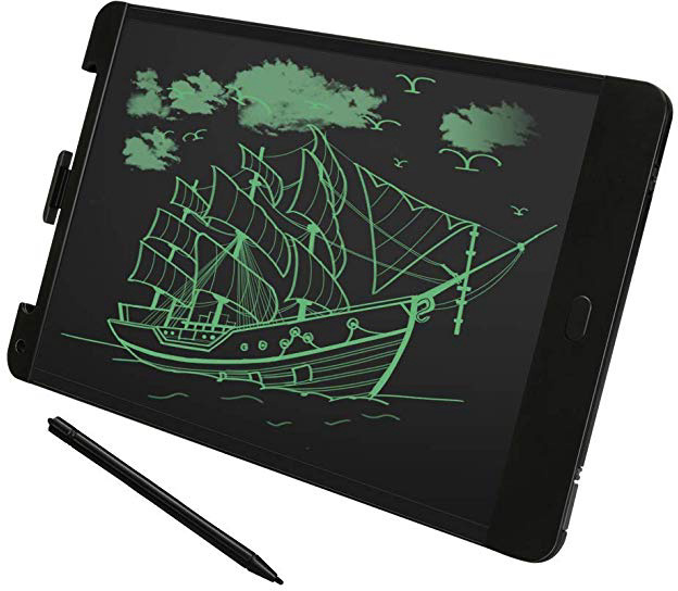 GRDE 13 Pollici Tavoletta Grafica LCD Scrittura Tablet (31 X 19,2cm) con Penna Wireless,Pulsante di Blocco dello Schermo, Scrittura più Chiara, Non Riflettenti,per Insegnante Studenti (promozione)