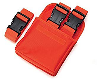 Set Kit 3 CINGHIE DI BLOCCAGGIO Cinture di sicurezza per barelle Cinte Sgancio Rapido con Custodia