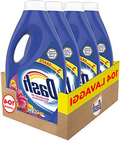 Dash Detersivo Liquido per Bucato, 104 Lavaggi