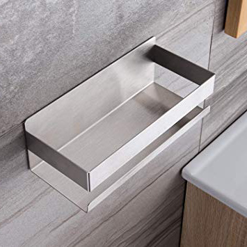 ZUNTO Mensola Doccia, Autoadesiva Mensole Bagno Angolare Organizzatore, SUS 304 Acciaio Inox