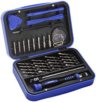 37 in 1 Set Cacciaviti di Precisione Proffesionale Magnetico con Magnetizzatore,Preciva Kit Cacciaviti di Riparazione Portatile per PC Laptop,Occhiali,Smartphone,Tablet,Elettronica ecc.