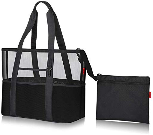 Borse per la Spesa Riutilizzabili Extra-Grandi - Borsa / Borse Pieghevoli per Carrello Della Spesa con 13 Scomparti Portaoggetti, Borsa per la Spesa Riutilizzabile Lavabile e Impermeabile (XL, Nero)