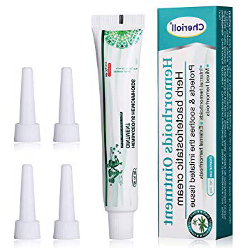 Emorroidi Crema di Trattamento, Crema per il trattamento delle emorroidi, Veloce sicuro efficace Emorroidari Sintomo Relief, Azione lubrificante, Rinfrescante, Protettiva e Calmante