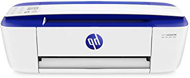 HP DeskJet 3760 T8X19B Stampante Multifunzione a Getto di Inchiostro, Stampa, Scannerizza, Fotocopia, con Wi-Fi e Wi-Fi Direct, 2 Mesi di HP Instant Ink Inclusi, Bianco e Blu