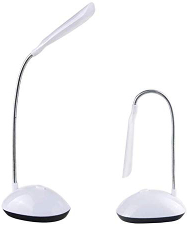 MZY1188 Lampada da scrivania a LED, lampade da Tavolo orientabili a 360 Gradi rotanti , Luce Notturna Lampada da Tavolo a LED Regolabile Protezione degli Occhi Luci del Libro di Lettura per Bambini