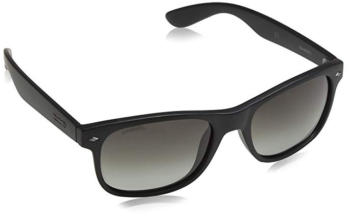 Polaroid - PLD1015/S - Occhiali da Sole Uomo Rettangolare - Polarizzati - Materiale leggero - 100% UV400 protezione - Custodia protettiva inclusa