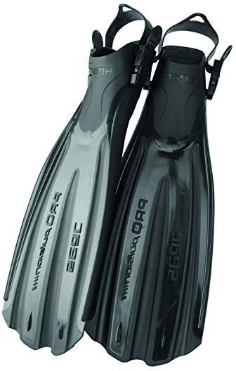 Seac Propulsion, Pinne da Subacquea con Cinghiolo Regolabile, Made in Italy